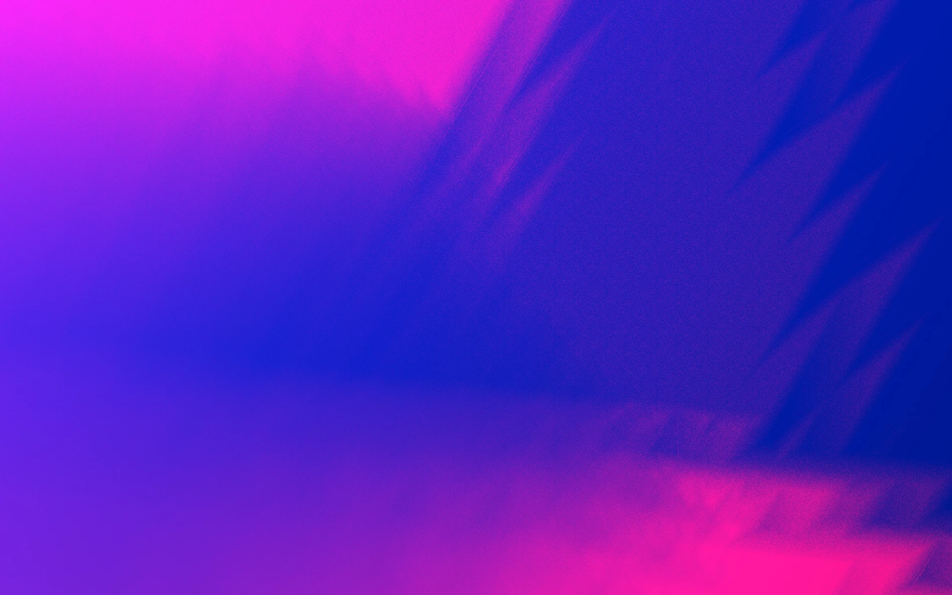 Soft blurred gradient of magenta, violet and deep blue light